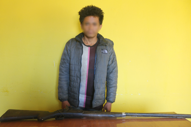 बन्दुकले हानी हत्या गर्ने आकाश पक्राउ