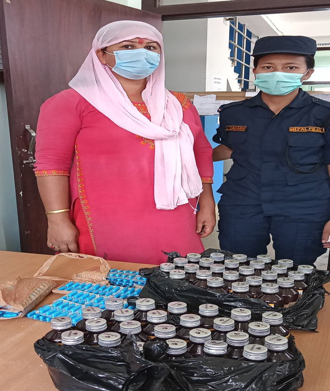 इटहरीकी रेखा लागूऔषध सहित पक्राउ