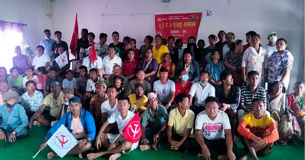 केराबारीका ७ वडामा एकैदिन माओवादीले बनायो संगठन