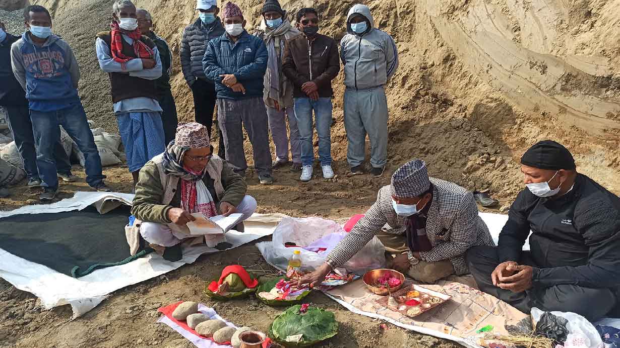 भोटिया खोला पूल शिलान्यास, स्थानीय हर्षित