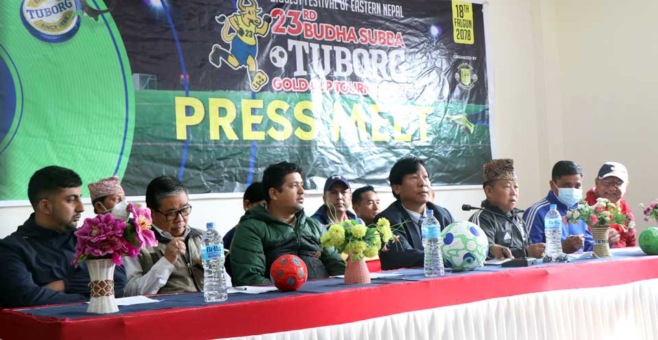 २३ औँ बुढासुब्बा टुबोर्ग गोल्डकप चैत २६ गते देखि हुने