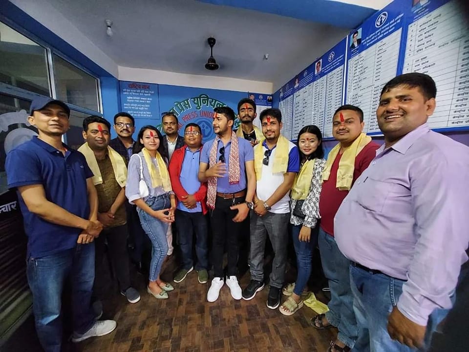 प्रेस युनियन इटहरीको कार्यसमिति विस्तार, संयोजकमा बाह्रकोटी