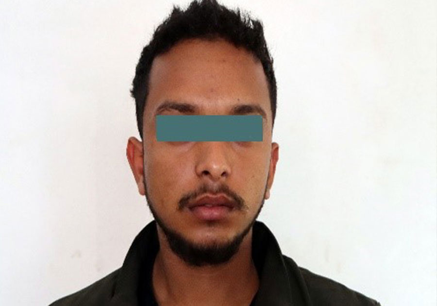 बालिकालाई बलात्कार गरेको आरोपमा एक युवक पक्राउ