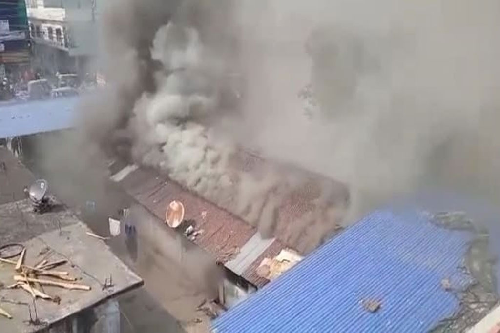 न्यू फास्टफुड होटलमा आगलागी