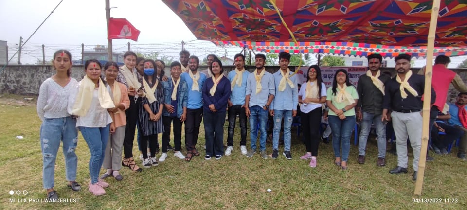 पुर्वाञ्चल बिश्वबिद्यालय कलेज अफ ईन्भारोमेन्ट एण्ड फरेस्ट्रीमा नेबिसंघ ईकाई समिति गठन