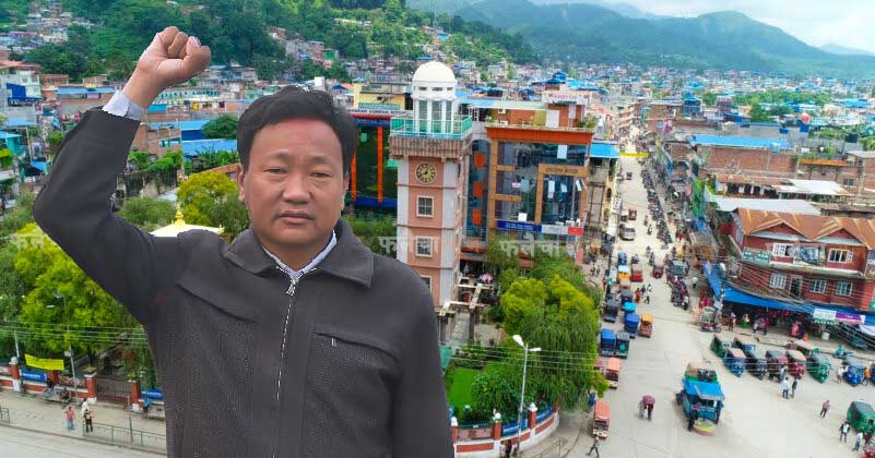उपमेयरका उम्मेदवार आइन्द्रविक्रम बेघा, धरानको विकासको सवालमा शसक्त नेता
