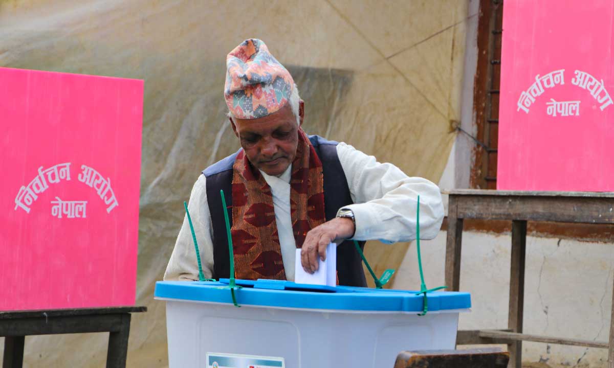 प्रदेश १ मा शान्तिपूर्ण रूपमा मतदान सम्पन्न