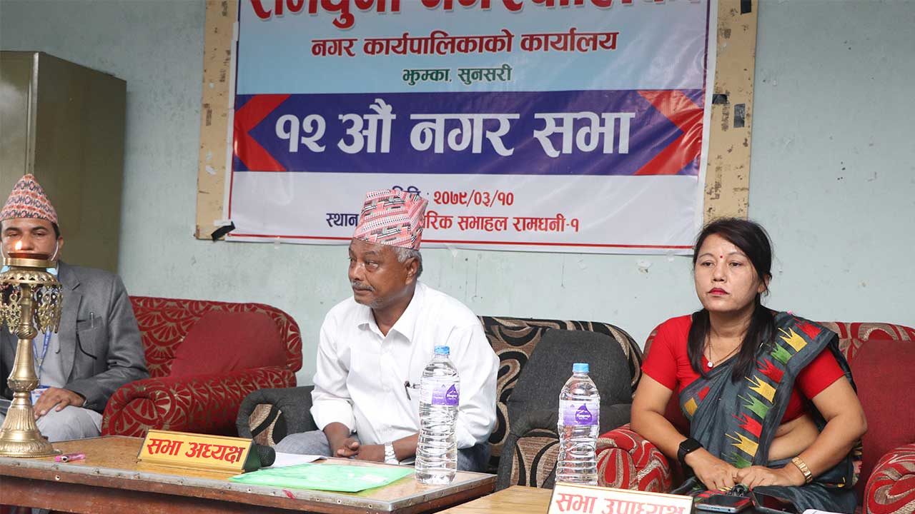 रामधुनीमा ७१ करोड १४ लाख ८२ हजार बजेट सार्वजानिक