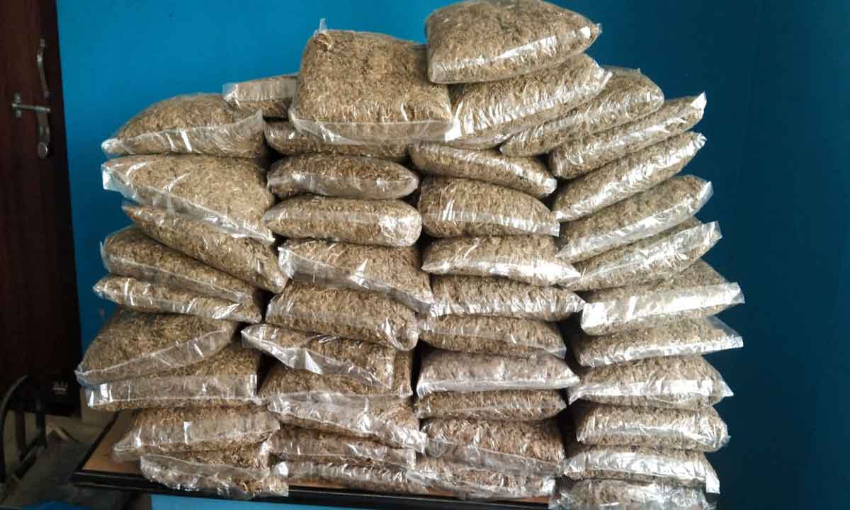 बिराटनरबाट ६१ किलोग्राम गाँजा बरामद