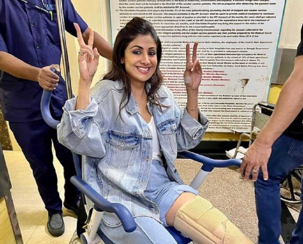 ‘इन्डियन पुलिस फोर्स’को सुटिङमा भाँचियो शिल्पाको खुट्टा