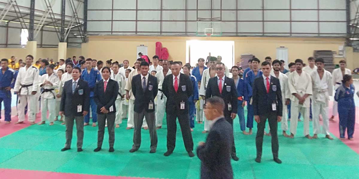 धरानमा प्रदेश १ स्तरिय जुडो खेलको भव्य उद्घाटन, फाइनल खेल मंगलबार हुने