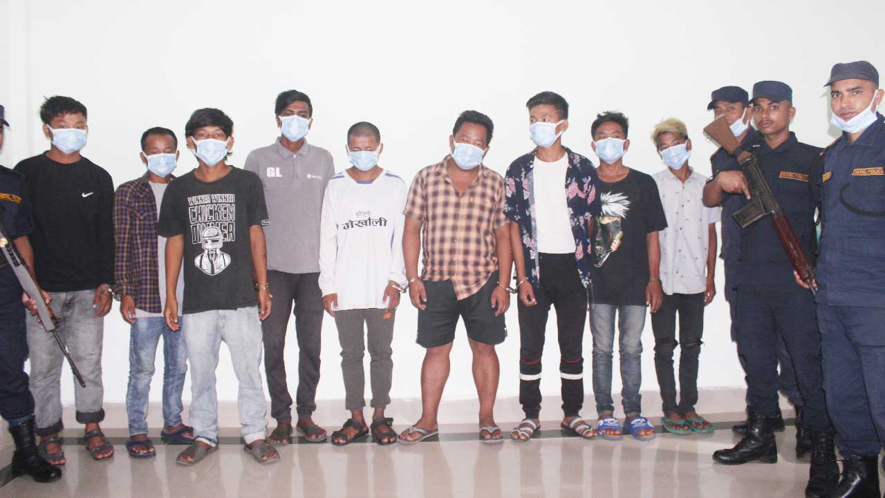 हत्या गरेको आरोपमा संलग्न ९ जना पक्राउ