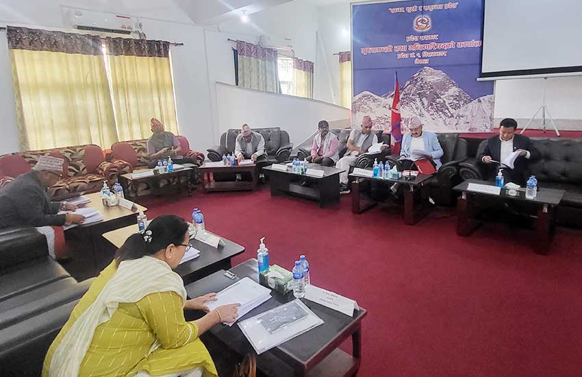 शहीद परिवारलाई उपचार खर्च प्रदान गर्ने प्रदेश नं. १ सरकारको निर्णय