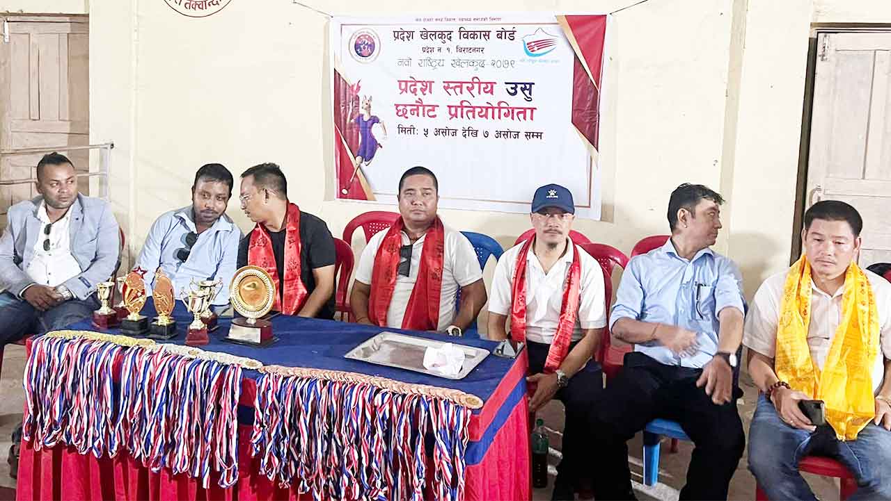 उसुमा सुनसरी च्याम्पियन, मोरगं र संखुवासभालाई दोस्रो र तेस्रो उपाधि