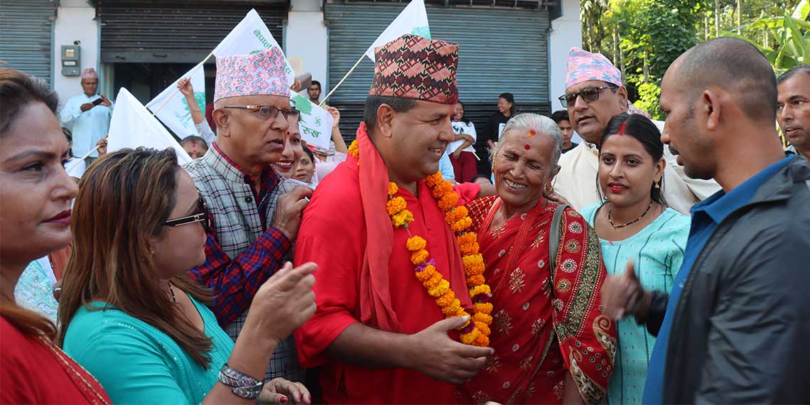 आफ्नो क्षेत्रमा मजबुत पकड बढाउदै डा. शर्मा