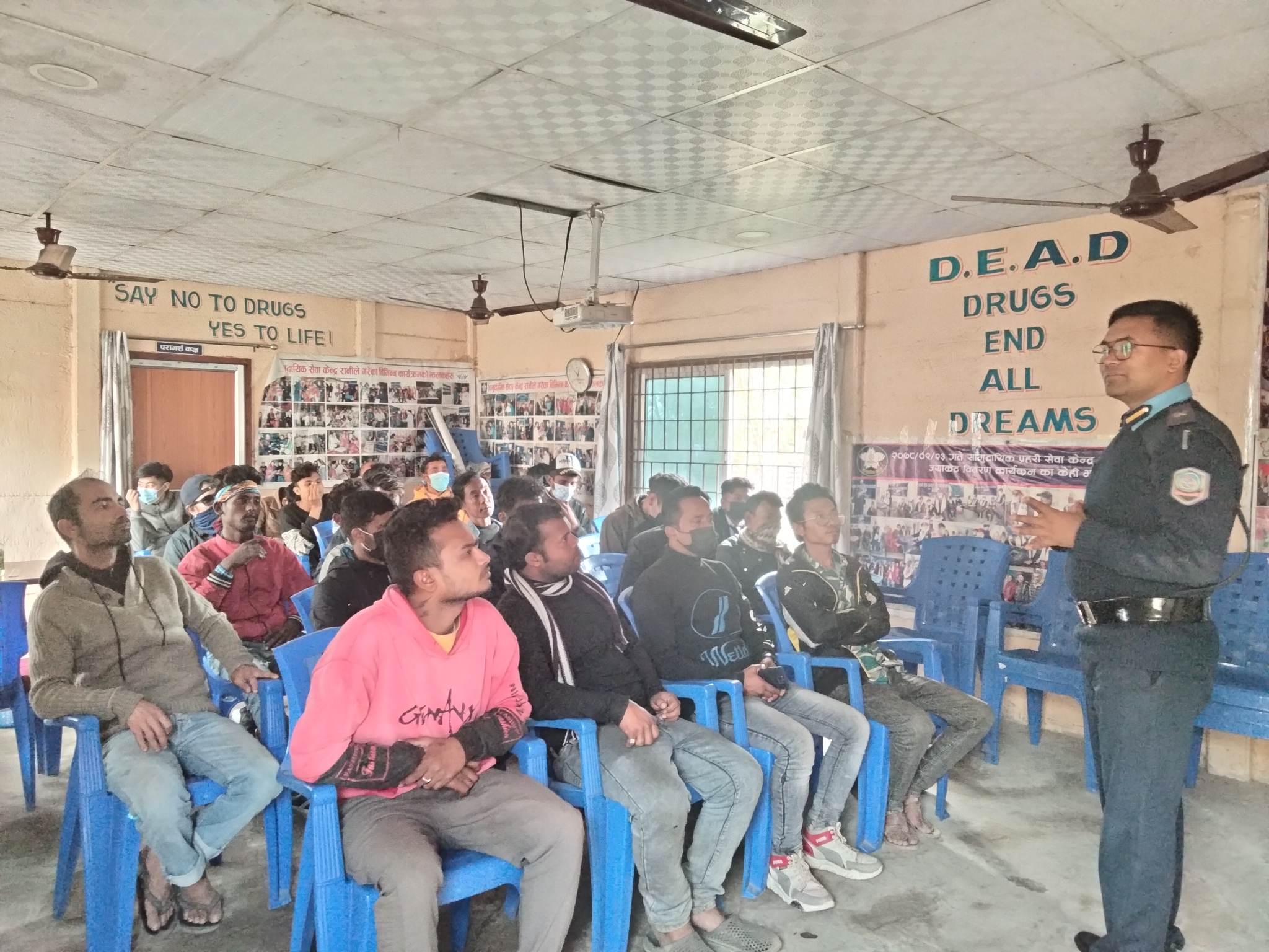 लागुऔषध दुर्ब्यसनिहरुलाई मनोसामाजिक परामर्स