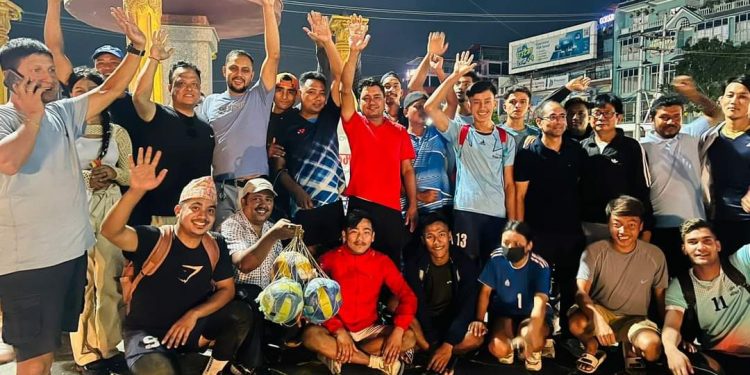 भलिबललाई राष्ट्रिय खेल घोषणा गरेको छैटौँ वर्ष, इटहरीमा दीप प्रज्वलन