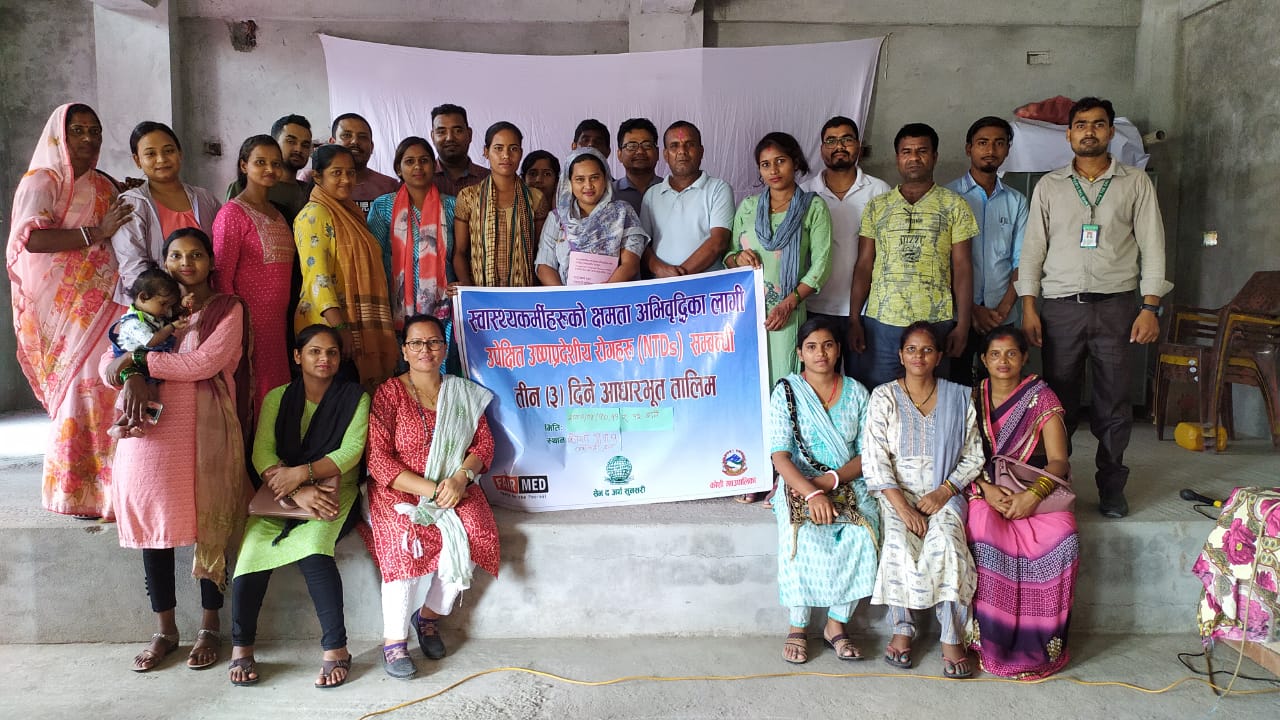 सुनसरीमा स्वास्थ्यकर्मीका लागि क्षमता अभिवृद्धि तालिम सम्पन्न
