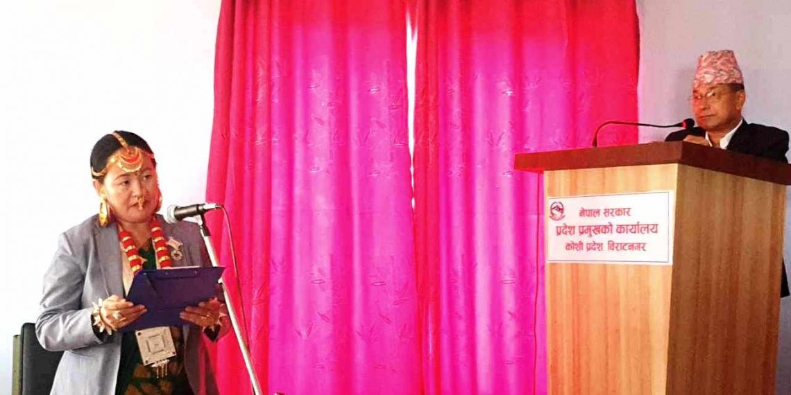 कोशी प्रदेशको स्वास्य मन्त्रीमा निर्मला