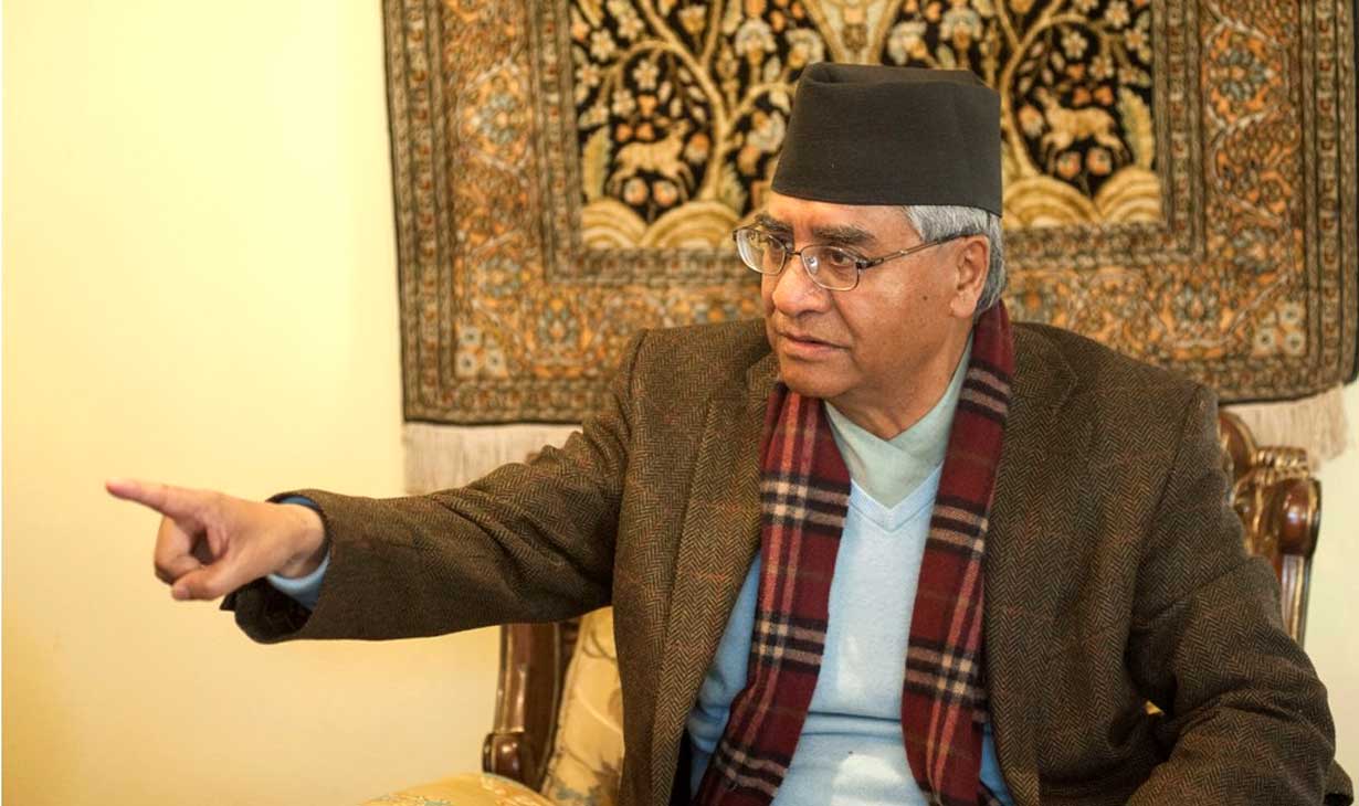 उपनिर्वाचनका उम्मेदवारलाई औपचारिक पत्र दिने जिम्मेवारी देउवालाई