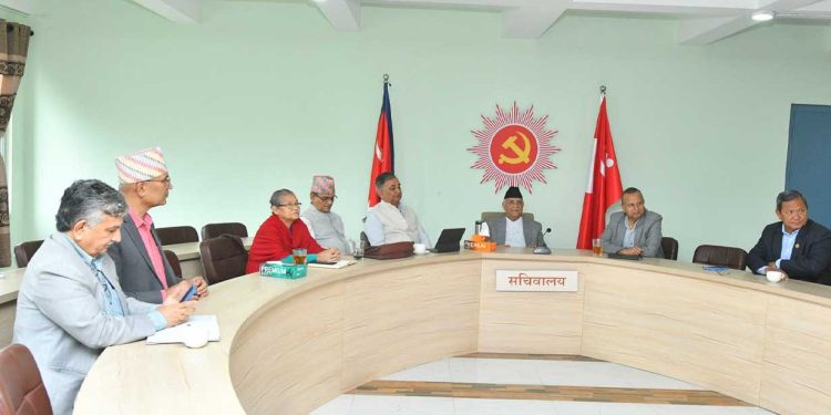 एमालेले आजै सरकारलाई दिएको समर्थन फिर्ता लिने