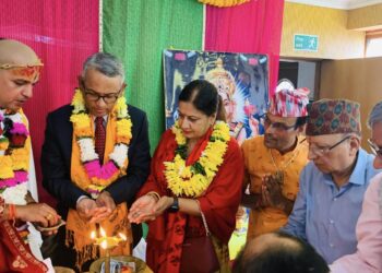 बेलायतमा पहिलो पटक श्रीमद्भागवत कथा भव्य रूपमा प्रारम्भ