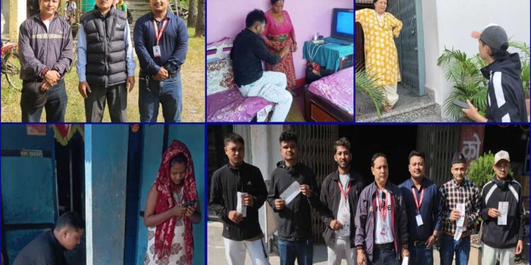 भायानेट इटहरी शाखाद्वारा ग्राहक सेवा सुधारका लागि घरदैलो कार्यक्रम जारी